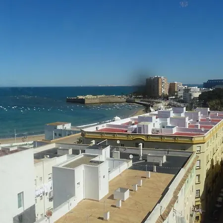 Apartamento Fenicia Con Aparcamiento Incluido Vistas Al Mar Cadiz Exterior photo